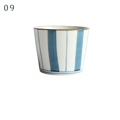 Japanese Style Ceramic Tableware Straight Cup Porcelain Tea Cup Sake Mug GIft