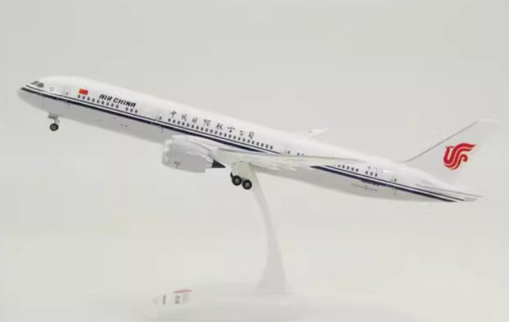 32CM 1:200 Risesoon Air China Boeing 787-9 Passenger Airplane ABS Plastic Model