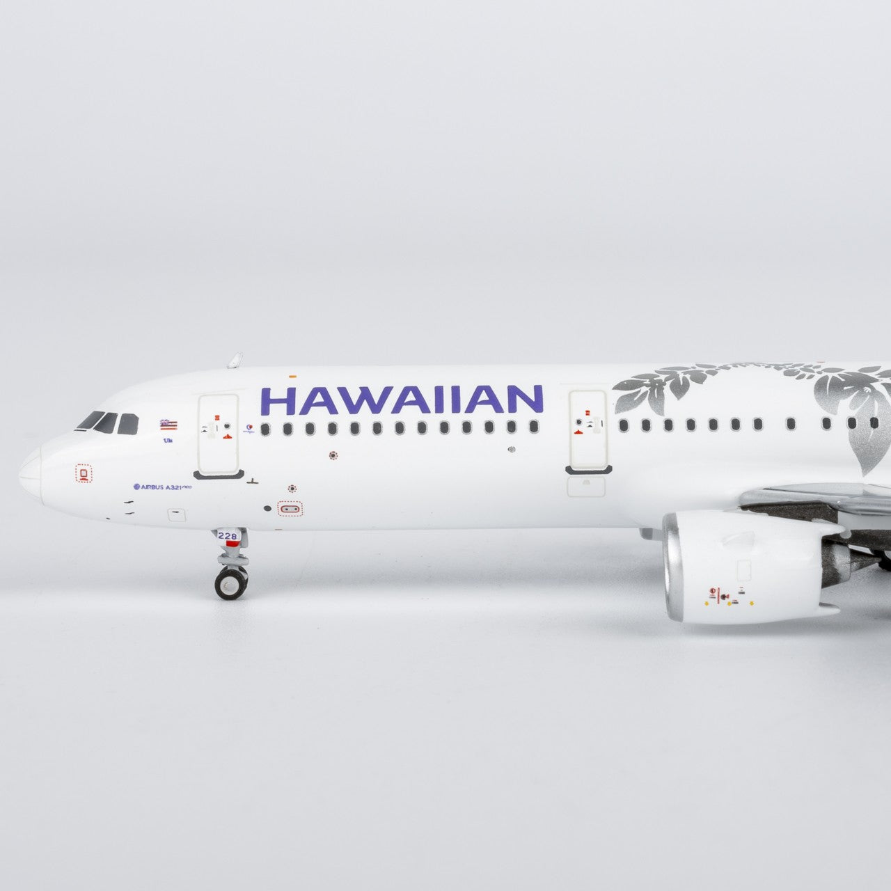 1:400 NGmodels Hawaiian Airlines Airbus A321neo Airplane Diecast Plane Model