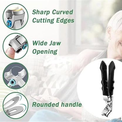 Extra Large Nail Clippers For Thick Nails Heavy Duty Stainless Professional Lot