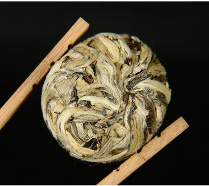 D BaiHao Ball Shaped tea Bai Hao Yin Zhen Handmade Silver Needle Pearl White Tea