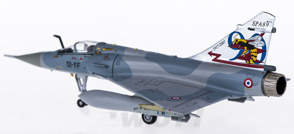 1:200 Hogan French Air Force Dassault Mirage 2000C Fighter Diecast Plane Model