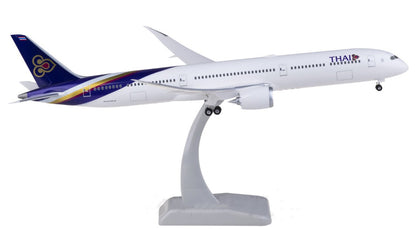 1:200 34CM Hogan THAI BOEING 787-10 Passenger Airplane ABS Plastic Plane Model