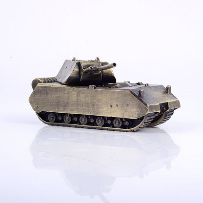 NEW 1:72 WW II Germany Panzer VIII Maus Heavy Tank Model All-metal Silver