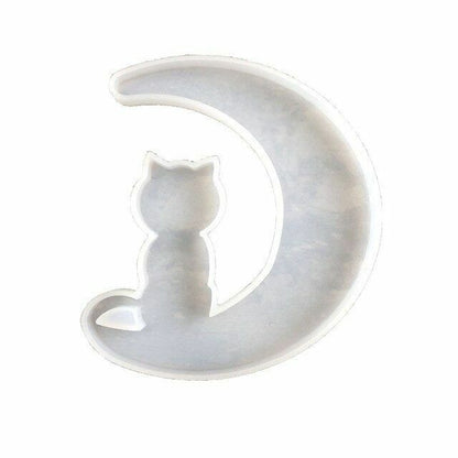 4Pcs/Set Fairy Tale Moon Animal Unicorn Mold Silicone Jewelry Craft Making Tools