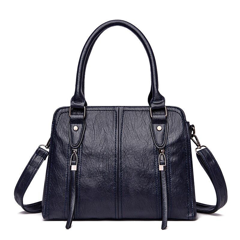 Leather Handbag Large Messenger Bag Simple Messenger Bags Polyester 30*14*24 CM