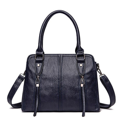 Leather Handbag Large Messenger Bag Simple Messenger Bags Polyester 30*14*24 CM