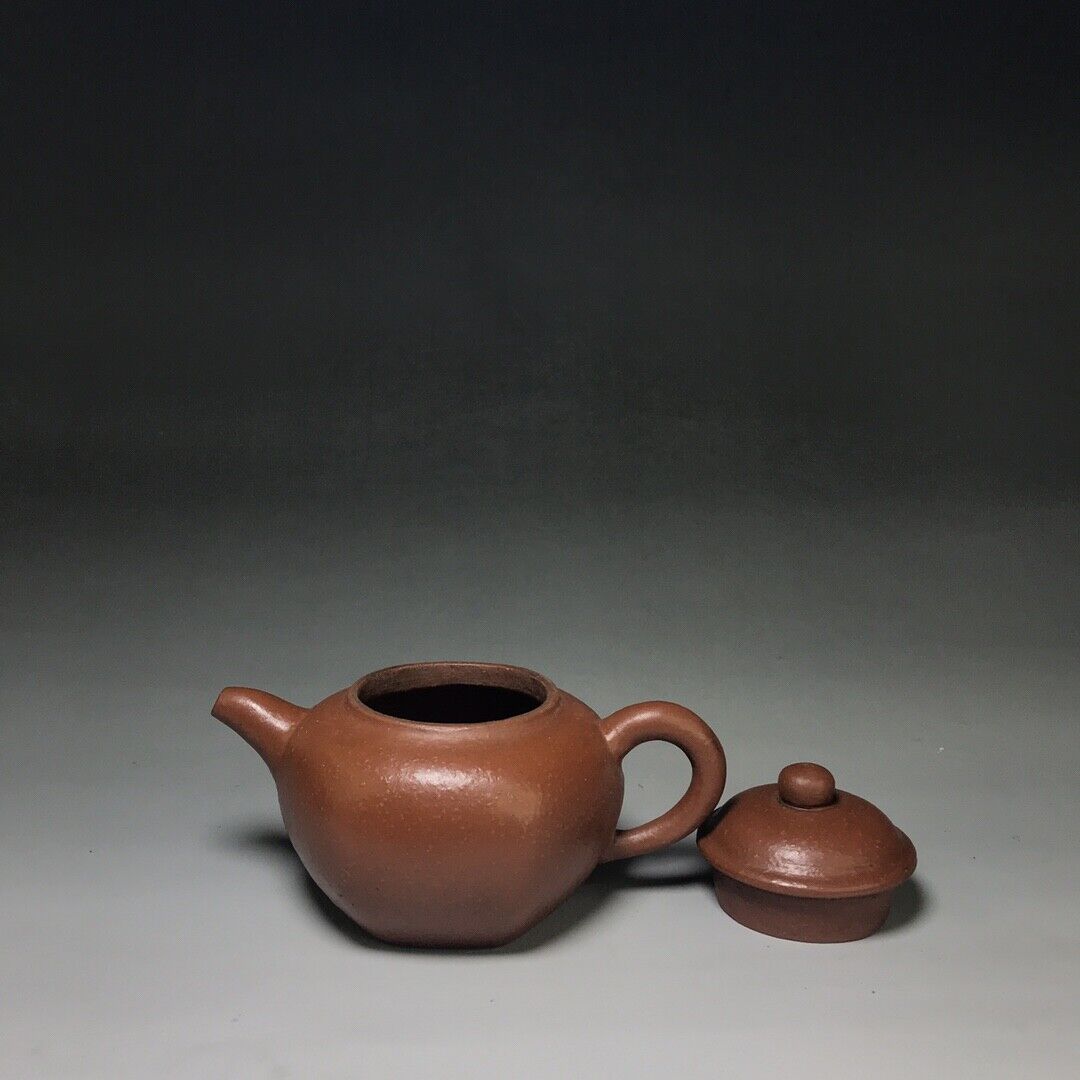 Chinese Yixing Zisha Clay Handmade Exquisite Teapot（鼓腹壶 底款：孟臣）