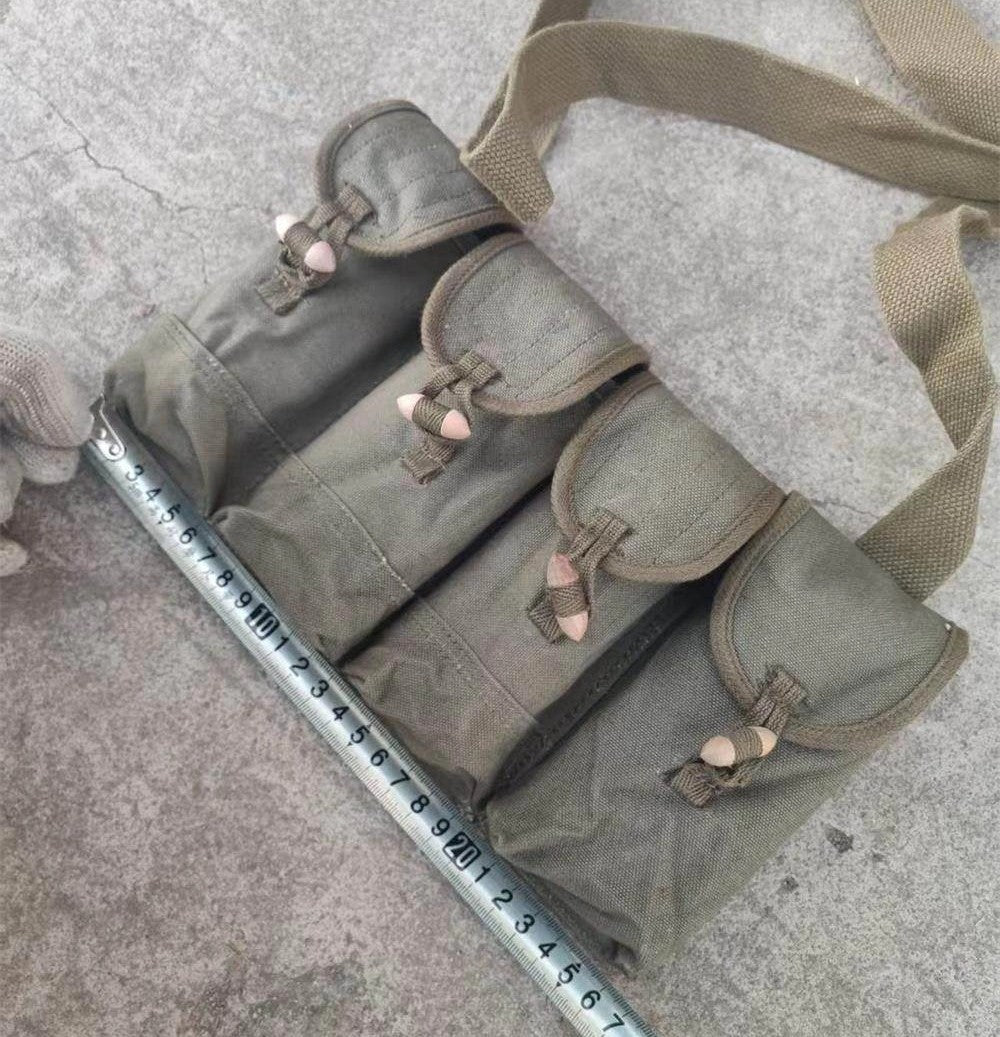 1pc Surplus Vietnam War Army Military Type 79 Canvas Shoulder Pouch