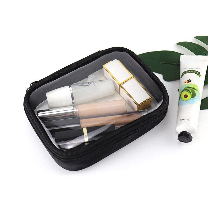 Waterproof Transparent Cosmetic Bag Makeup Case Clear Beauty Organizer S/M/L 1PC