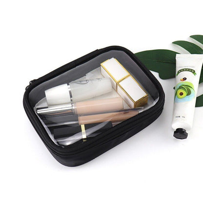 Waterproof Transparent Cosmetic Bag Makeup Case Clear Beauty Organizer S/M/L 1PC