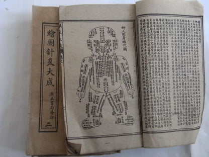 Antique Excellent Health Old Famous Chinese Medical Acupuncture 12 Books