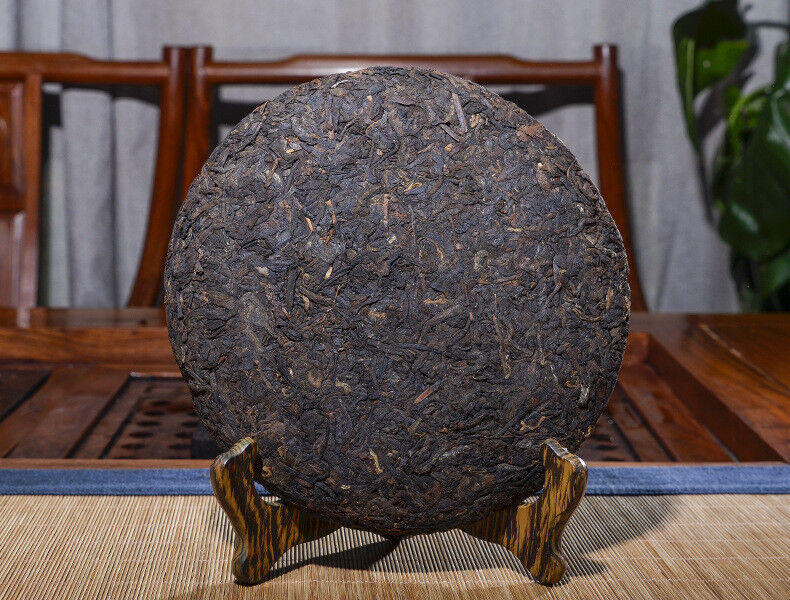 Hot 2008 The First Village Lao BanZhang Puer Ripe Pu Erh Tea Old Tree Pu Er 357g