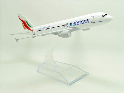 1:400 16cm Air Bus A320 SriLankan Airlines Metal Airplane Model Plane Toy