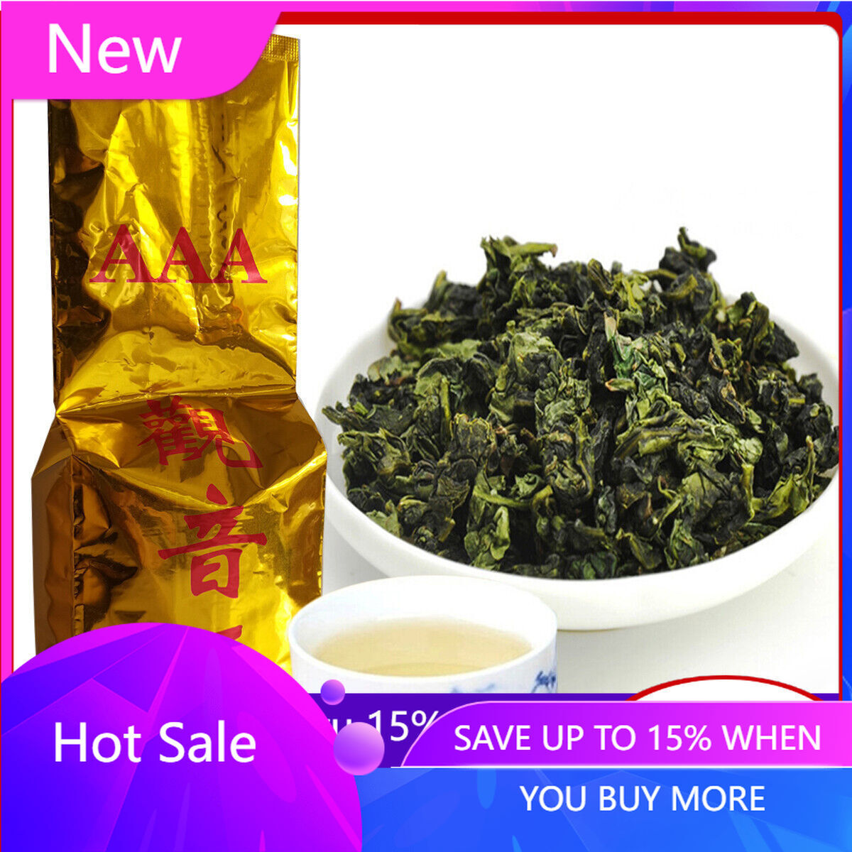 250g Oolong Tee Anxi Tie Guan Yin China Tee Grüner Tee Tieguanyin Tikuanyin Tee