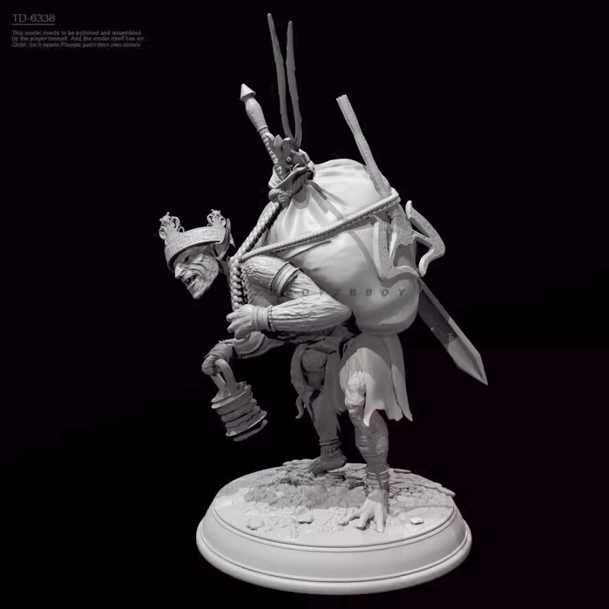 50mm resin figure model Strange person thief 3D printing unassembled unpainted