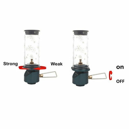 Camping Gas Lamp Outdoor Ultralight Portable Tourist Night Light Indoor Lantern