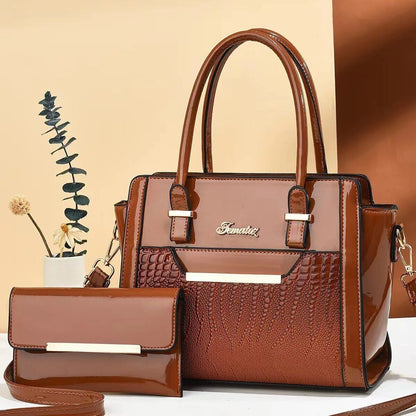 Crossbody Composite Bag PU Single Shoulder Tote Bags Women Handbags