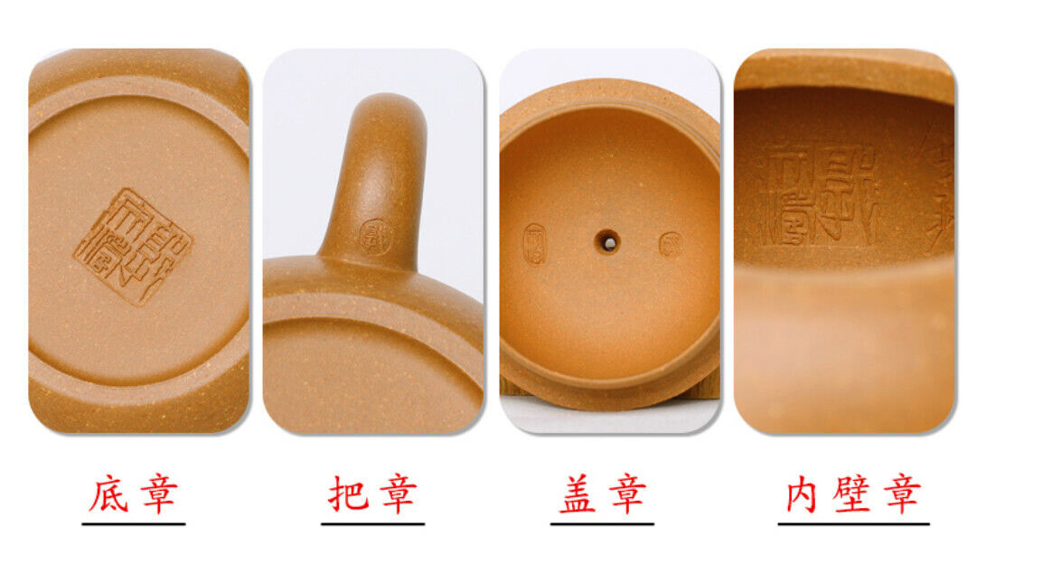 240cc chinese Yixing Handmade Zisha teapot Duan Clay XiShi Hu Gongfu Tea Pot