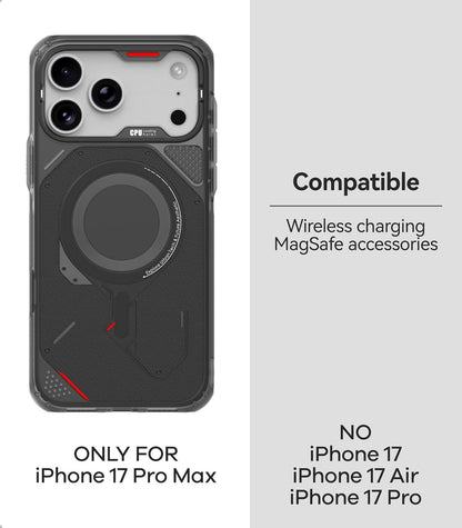 A17 Rugged Iphone 17 Pro Max Case | Magsafe Compatible | Integrated Drop Protect