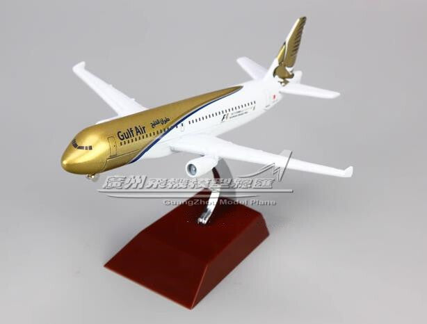16cm Gulf Air AIRBUS A320 Passenger Aircraft Diecast Aircraft Metal Plane Model