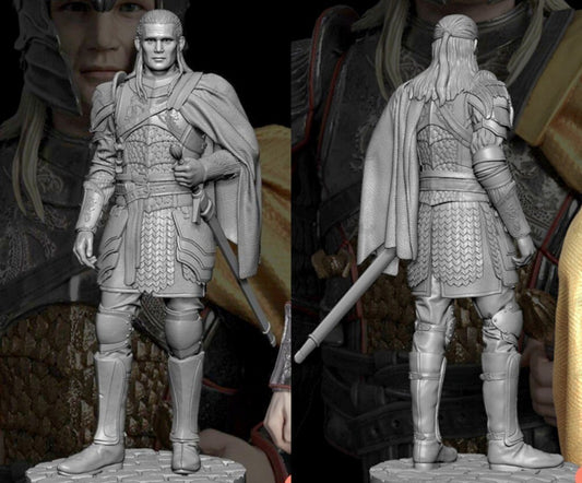 1/24 resin figure model Fantasy Male Warrior Unassembled unpainted