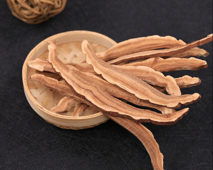Reishi lingzhi ganoderma lucidum mushrooms dried slice thai herb tea 灵芝