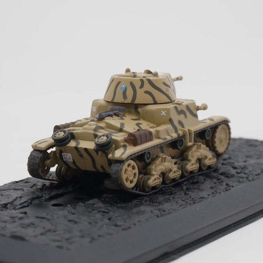 IXO 1:72 M 13/40 1942 WWII Italian Army Tank Alloy Military Model Ornament