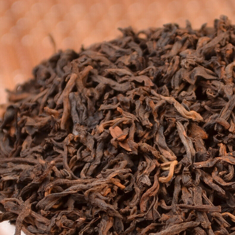 YunNan MengHai Puer Ripe Tea Loose Tea Cooked Puerh Mellow pu'er tea