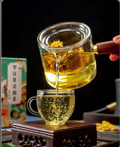 Natural healthy herbal tea constipation Luohanguo PangDaHai Chrysanthemum tea