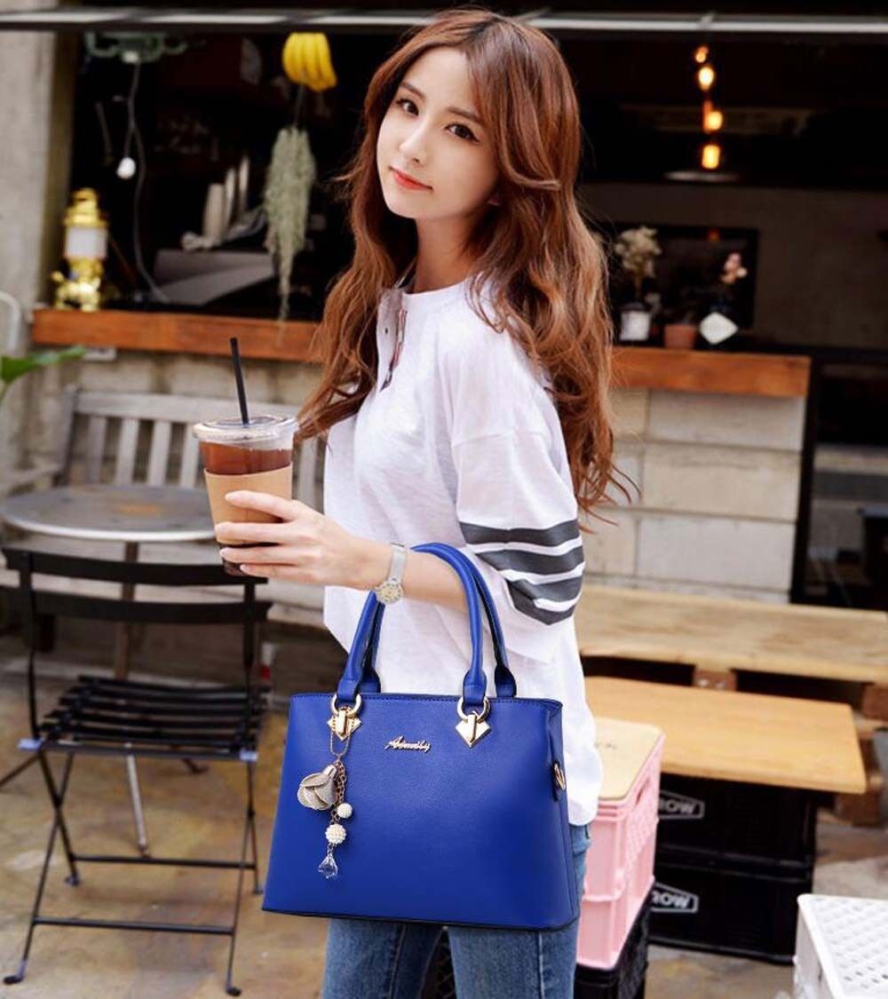 Women Faux Leather Handbags Shoulder Bags Tote Purse Messenger Satchel Crossbody