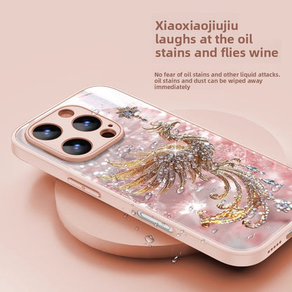Phoenix Premium Glass Shockproof Case for iPhone 17 Pro Max / 16 / 15 / 14