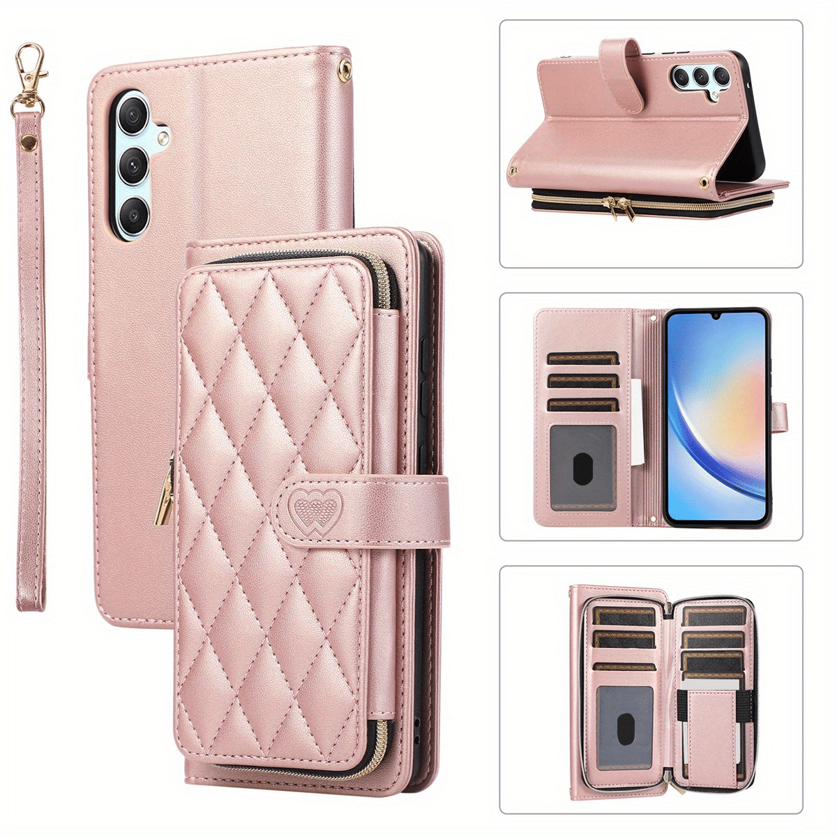 Crossbody Wallet Case for Samsung Galaxy A26 A36 A56 A16 A55 A35 A15 A54 A25 A73