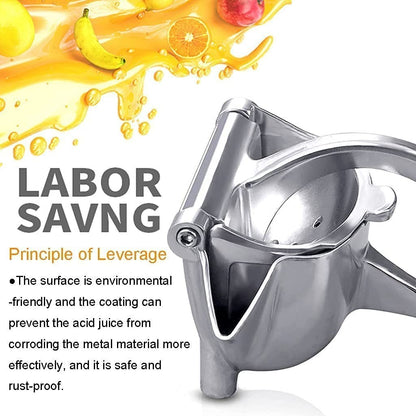 Heavy Duty Metal Manual Juicer Fruit Juice Squeezer for Pressing Lemons Oranges