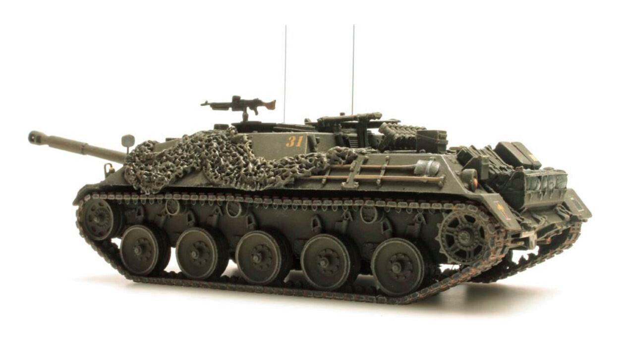 ARTITEC KaJaPa JPZ4-5 Belgian Army Tank destroyer 1/87 FINISHED MODEL TANK