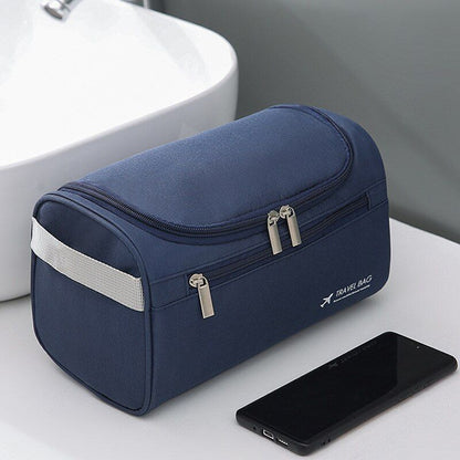 Polyester Business Storage Bag Toiletry Organizer Travel Cosmetic Bag Waterproof