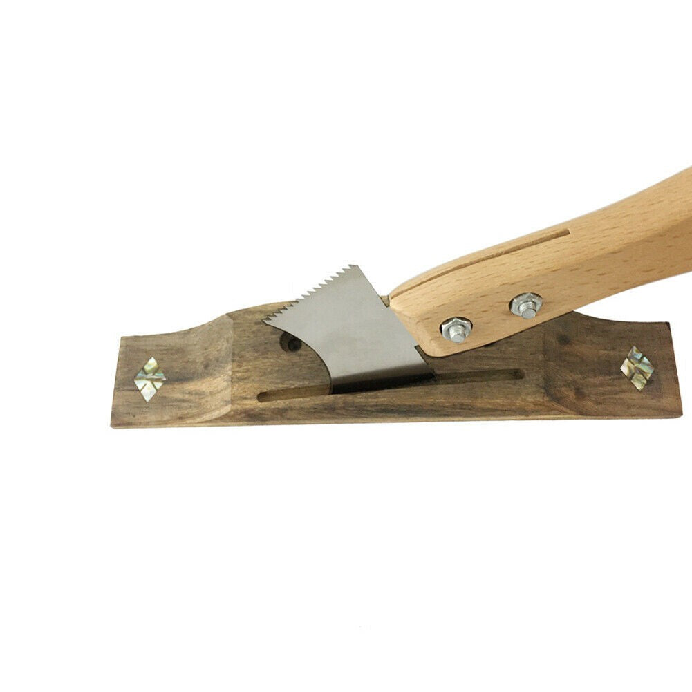 Portable Anti-Rust Guitar Fret Saw Nuts String Slots Cleaning File Tool