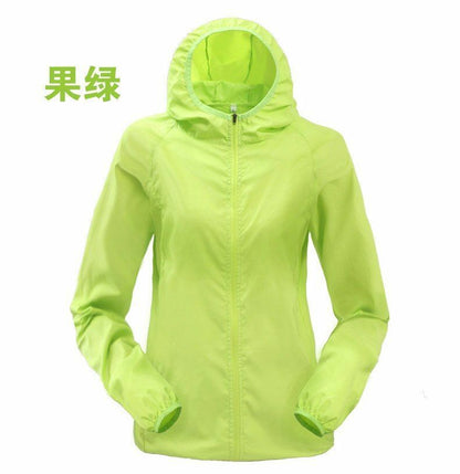 Outdoor Running Jacket Camping Hiking Bike Sport UV Proof Waterproof Windbreaker