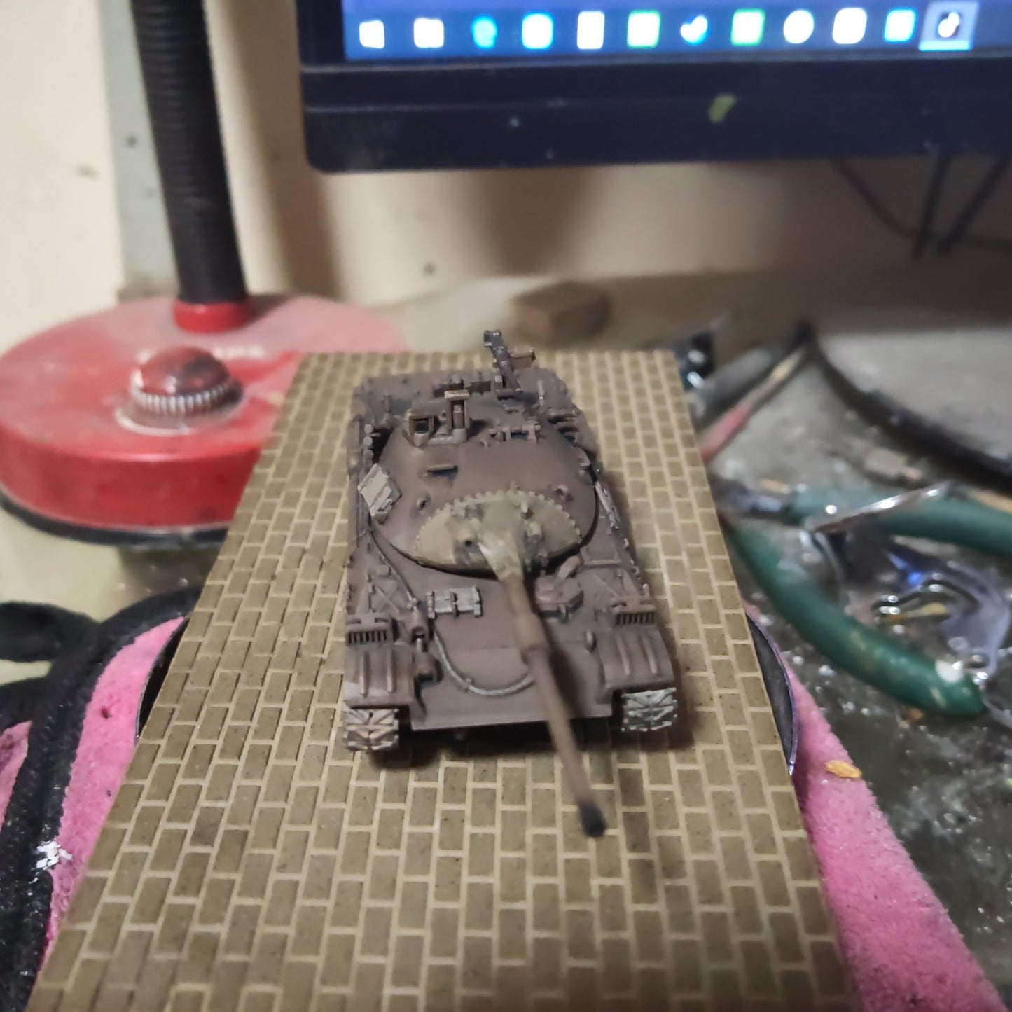 3D Printed 1/72 Stb Handbag Tank Finished Product