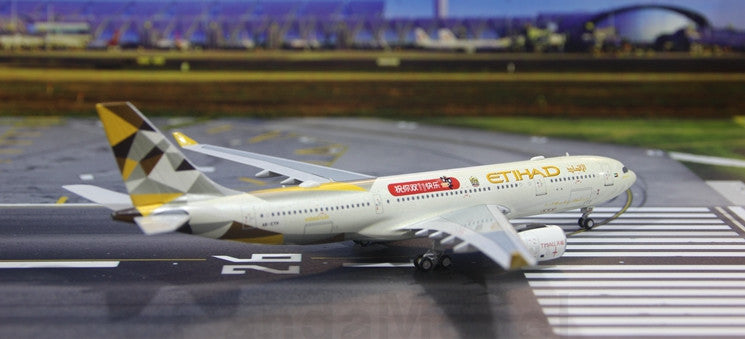 for PandaModel for Etihad Airways for Airbus A330-200 A6-EYH 1/400 plane Model