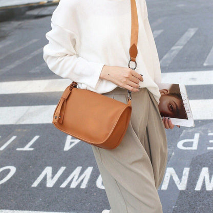 Genuine Leather Crossbody Bags Luxury Simple Handbags High Quality Shoulder Bags