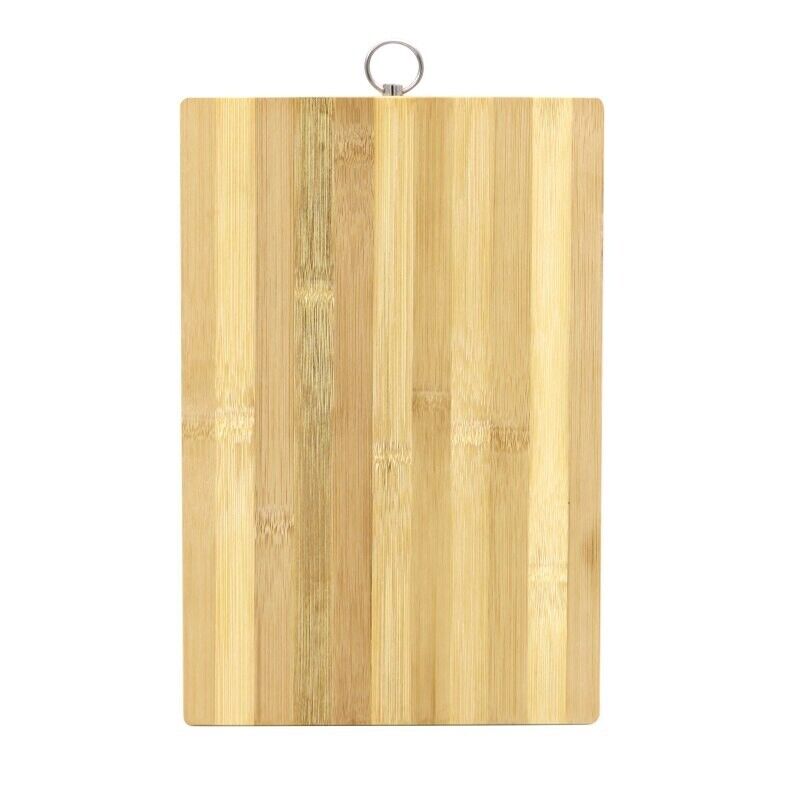 Cutting Board Bamboo Wood Light Organic Chopping Block Kitchen Tools 30x20x1.2cm
