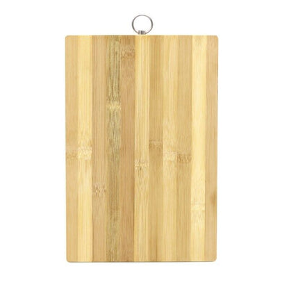 Cutting Board Bamboo Wood Light Organic Chopping Block Kitchen Tools 30x20x1.2cm