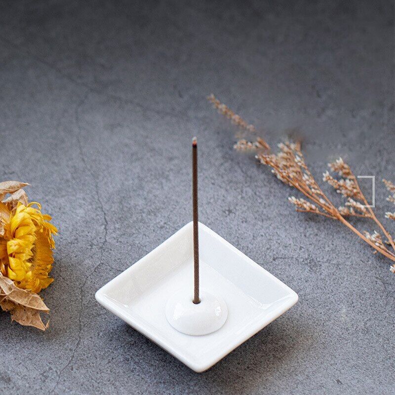 Aromatherapy Ceramic Incense Holder Incense TrayTea Ceremony Supplies Decoration