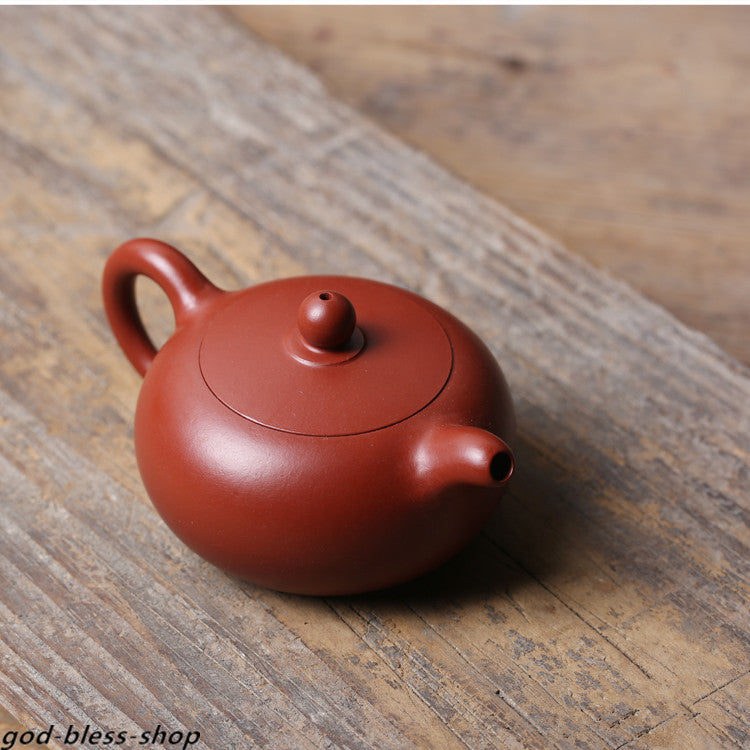 Authentic Yixing Zisha Dahongpao Clay Tea Pot Marked Small Xishi Pot 90ml China