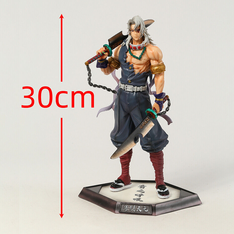 Demon Slayer Kimetsu no Yaiba Tengen Uzui PVC Action Figure Statue Anime Model