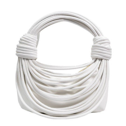 Handbag Crossbody Bag Soft Leather Weave Shoulder Bags Purse Clutch Bag Satchel