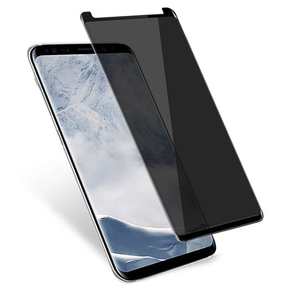 For Samsung Galaxy S8 / S8 Plus Glossy Privacy Tempered Glass Screen Protector