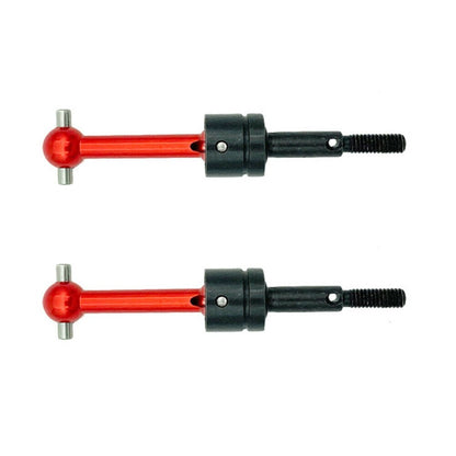 4pcs New Red Aluminum Drive Shaft Set for Tamiya TT-01 TT-02 Type RC Car A