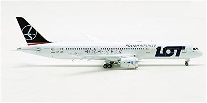 JC Wings LOT POLISH AIRLINES for BOEING 787-9 SP-LSA FLAPS DOWN 1/400 model